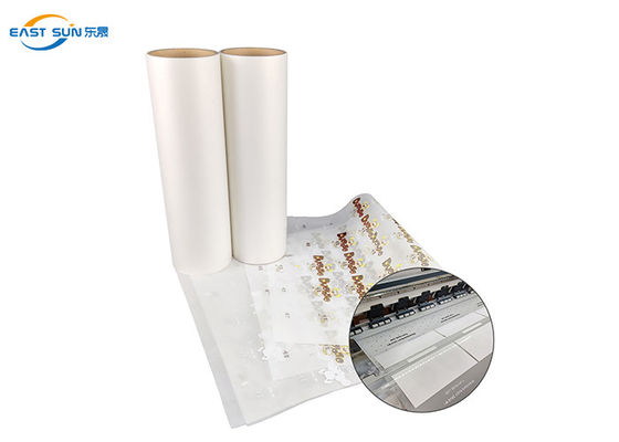 Giá tốt Double Side Matte DTF Film Hot And Cold Peel Heat Transfer PET Film 60cm 100m in cho áo thun quần áo trực tuyến