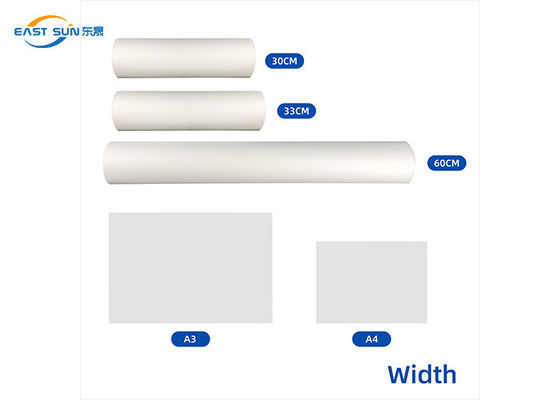 Giá tốt Độ dày 0,075 Micron PET Film DTF để in quần áo trực tuyến