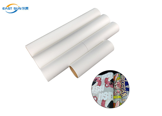 Good price 0.075mm Độ dày Dtf in phim chuyển giấy Pet 60cm Hot Peel Roll trực tuyến