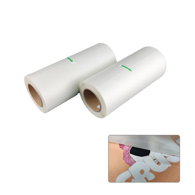 Giá tốt Chuyển đổi nhiệt 75 micron DTF PET Film Roll In ấn hai mặt phù hợp cho các ứng dụng dệt may và may mặc trực tuyến